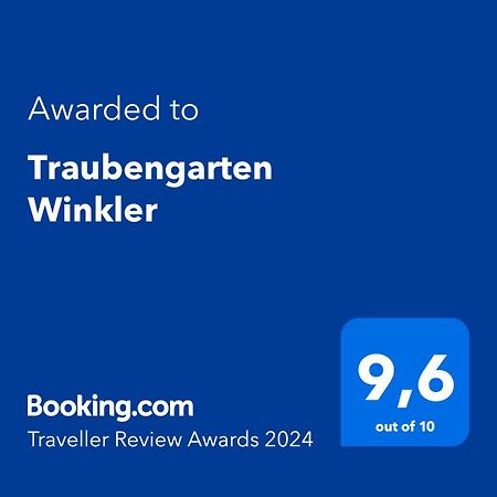 Traubengarten Winkler Niederhollabrunn Zewnętrze zdjęcie
